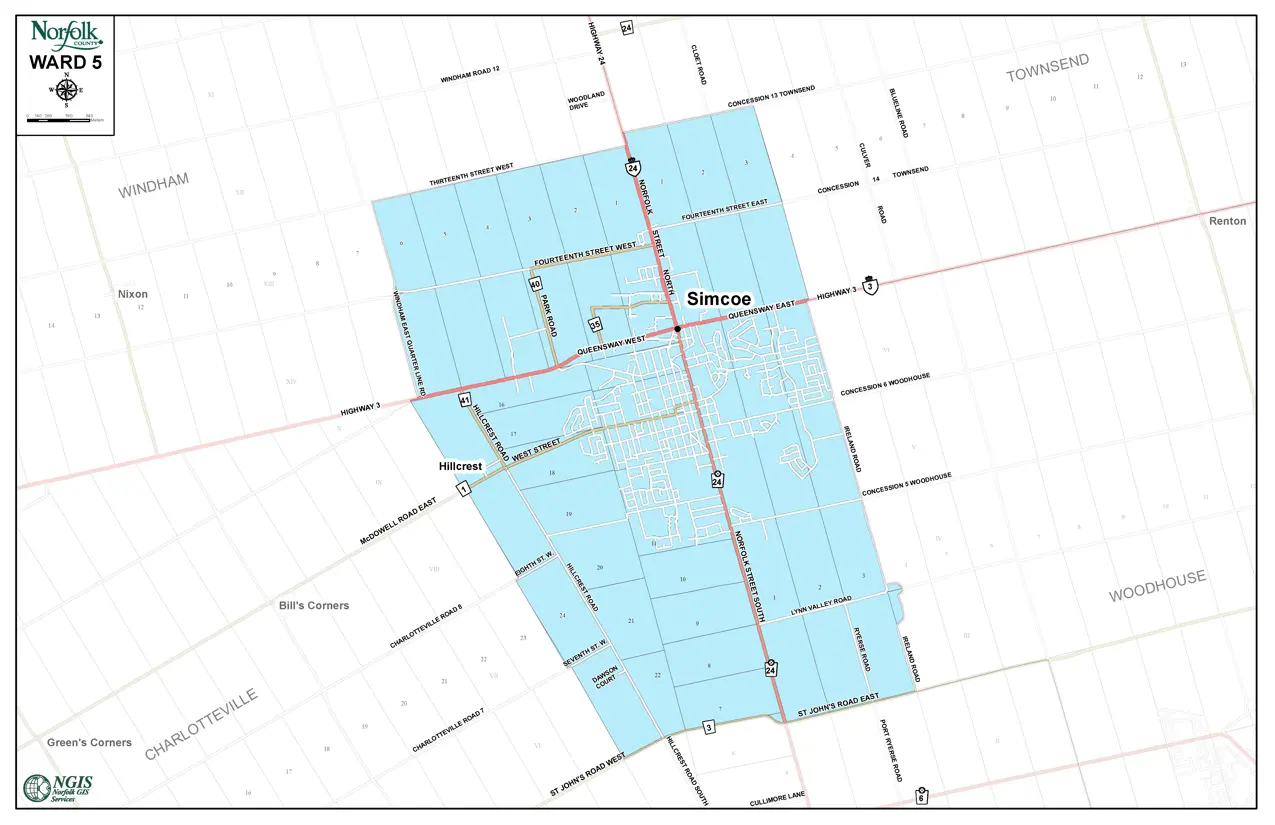 Ward 5 Map