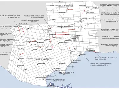 Project Map - Surface Treatment Program 2025