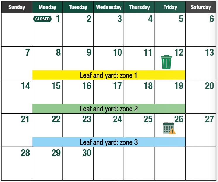 September Calendar