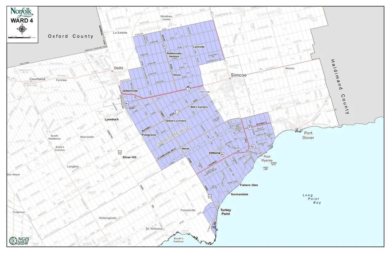 Ward 4 Map
