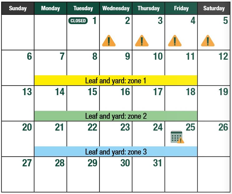 July calendar