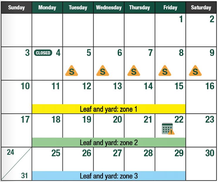 August calendar