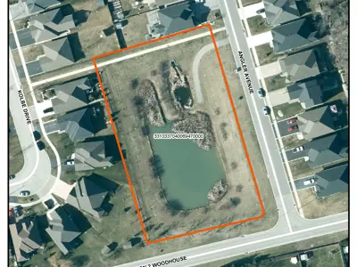 Map of Pine Ridge Estates Angler Avenue, Port Dover