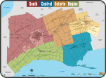 South Central Ontario Region map