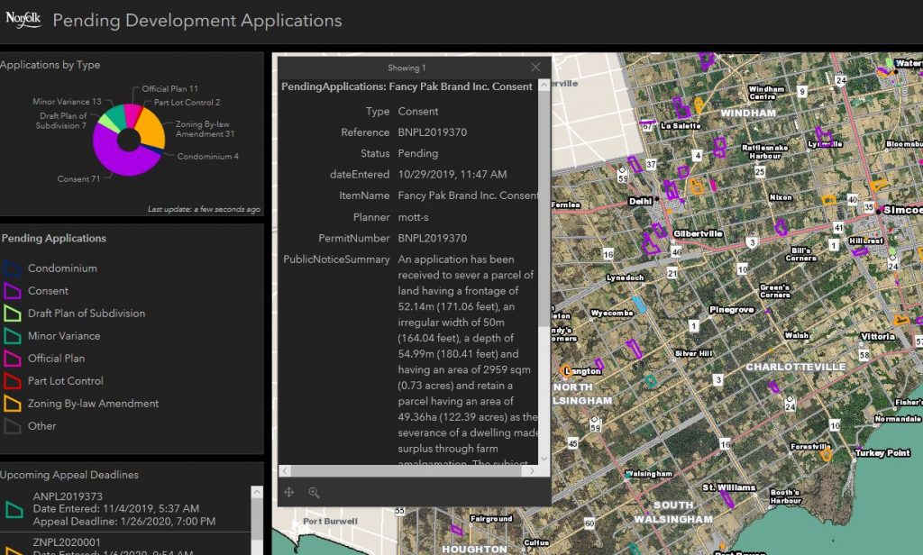 Interactive Map Puts Development Information In The Hands Of Residents Norfolk County