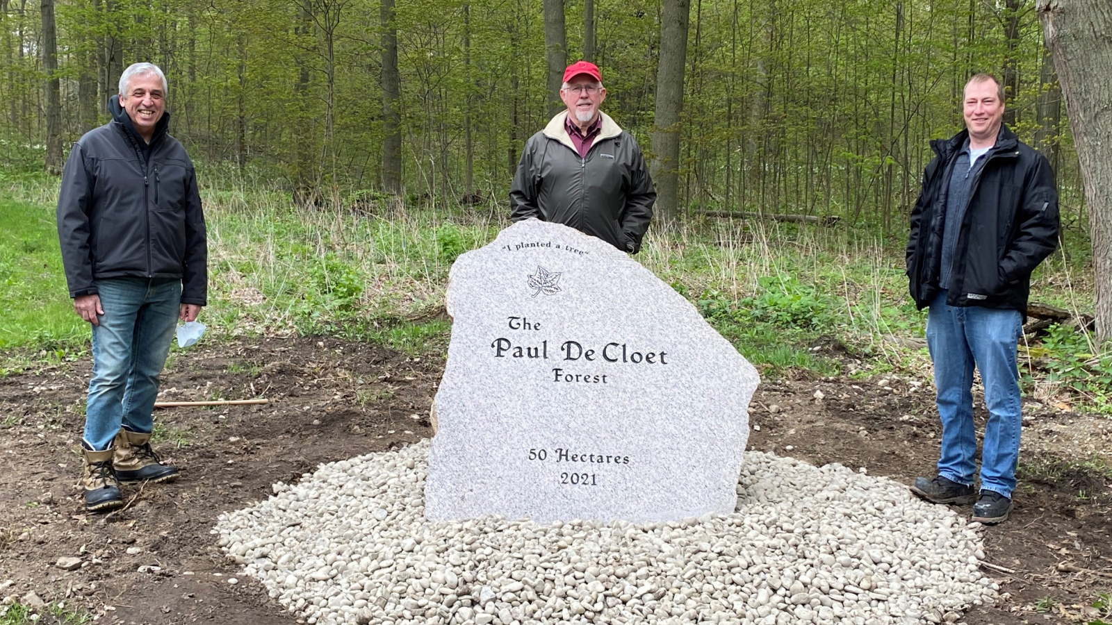 Paul DeCloet Forest marker
