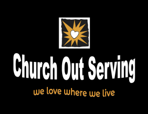 Church out Serving Logo