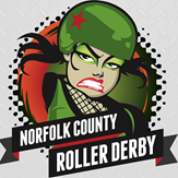 Norfolk County Roller Derby Logo