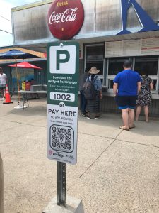 Parking Meter Signage & QR Code
