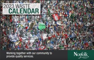 2023 Waste Calendar Front Page