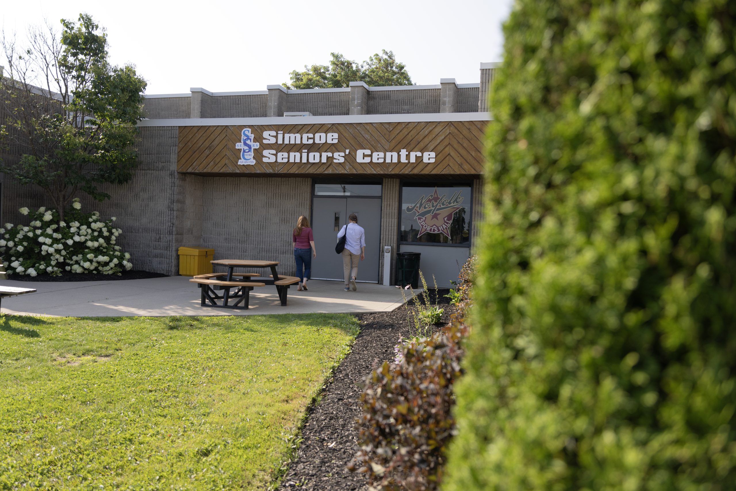 Simcoe Seniors Centre Entrance