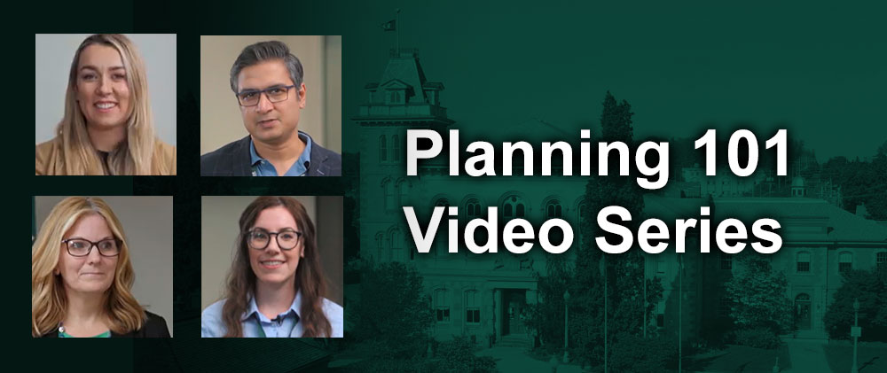 Planning 101 Video Series